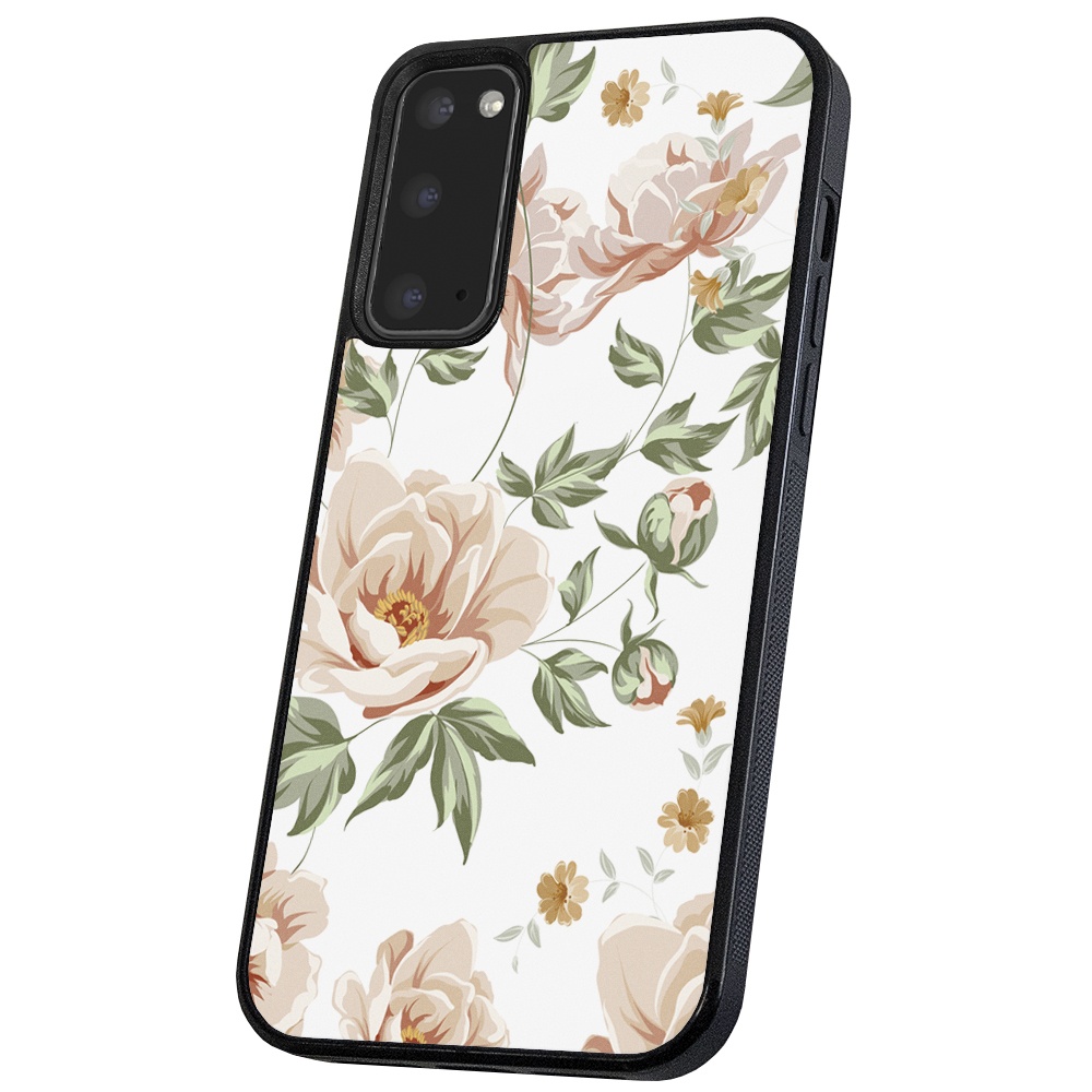 Galaxy S10 - Skal/Mobilskal Blommönster