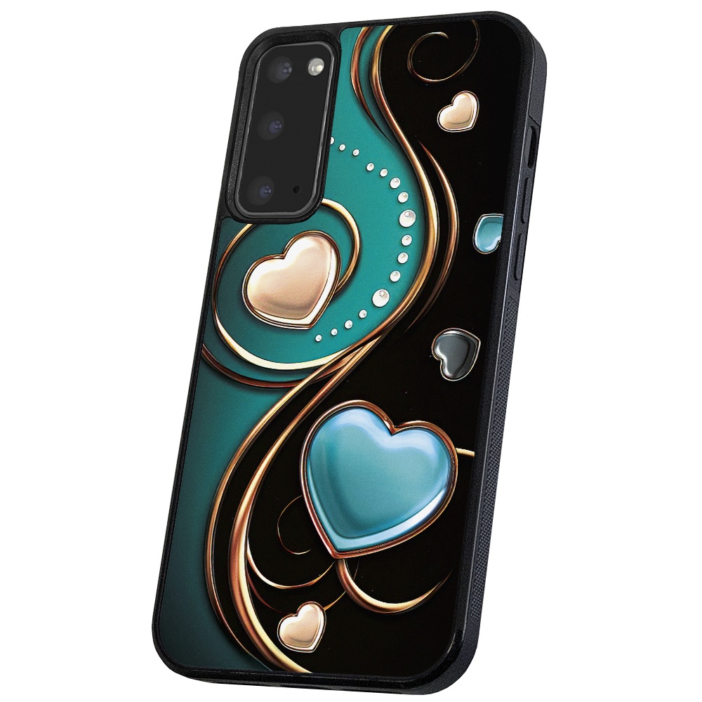 Galaxy S9 - Skal/Mobilskal Hjärtan