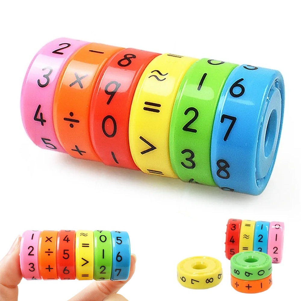 Matematiska Ringar - Kognitiv leksak för Barn - Pedagogisk