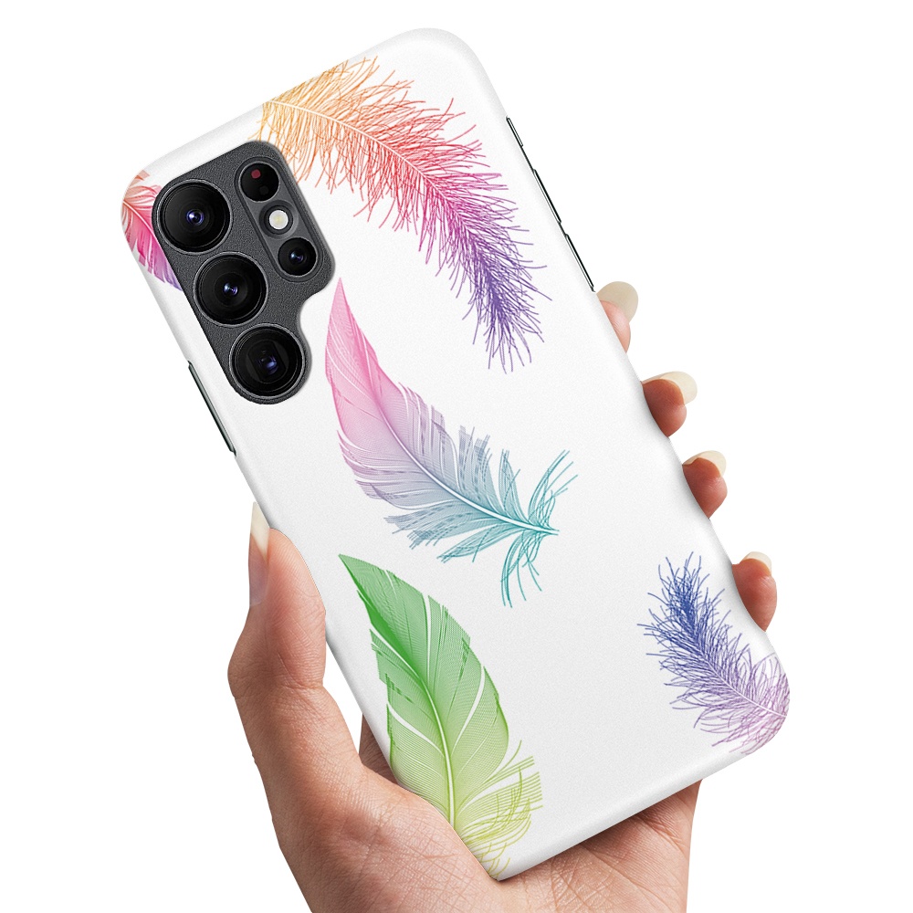Skal / Mobilskal till Samsung Galaxy S24 Ultra - Fjädrar