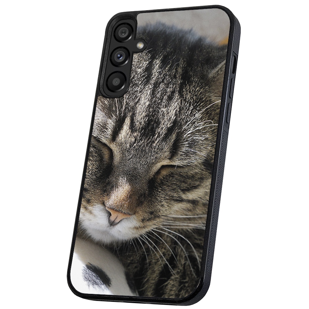 Galaxy S24 Plus - Skal/Mobilskal Sovande Katt