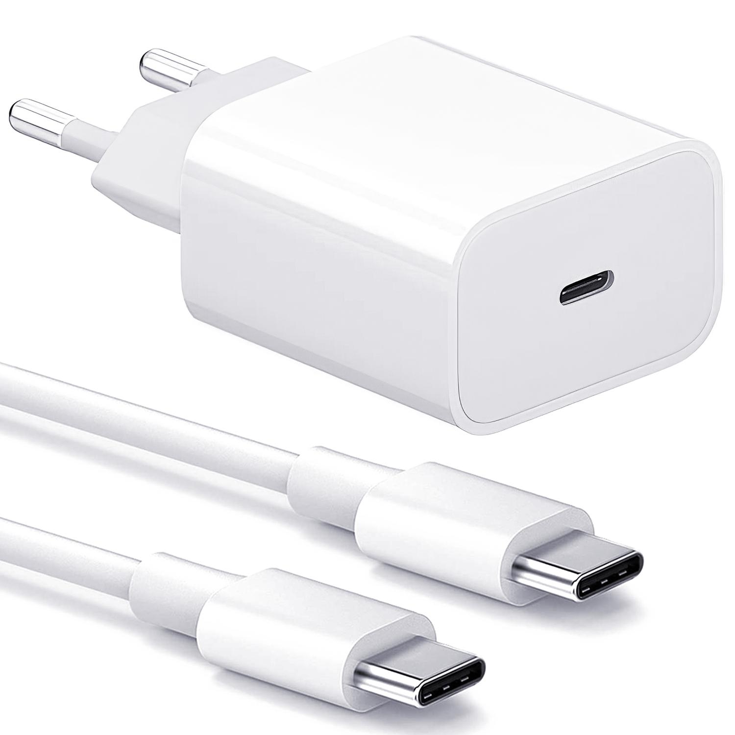 Lader for iPhone - Hurtiglader - Adapter/Kabel 20W USB-C