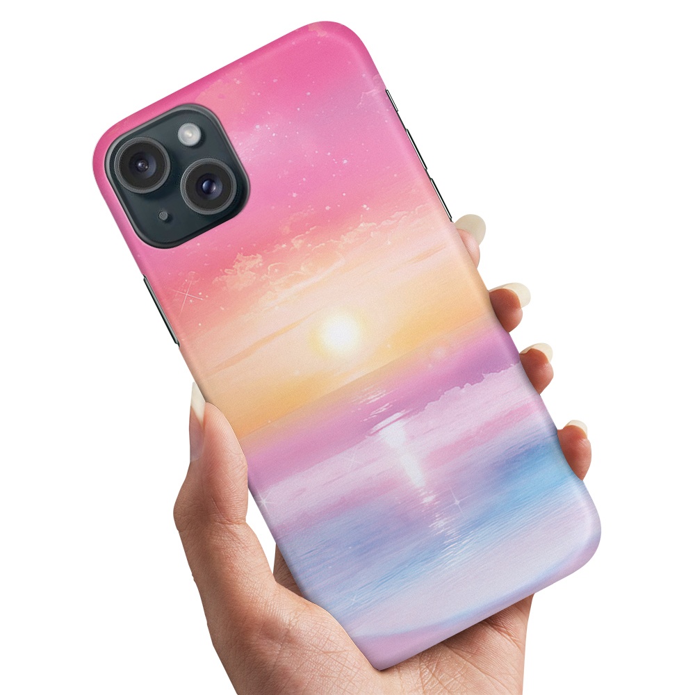 Skal / Mobilskal till iPhone 14 / 15 Plus - Sunset
