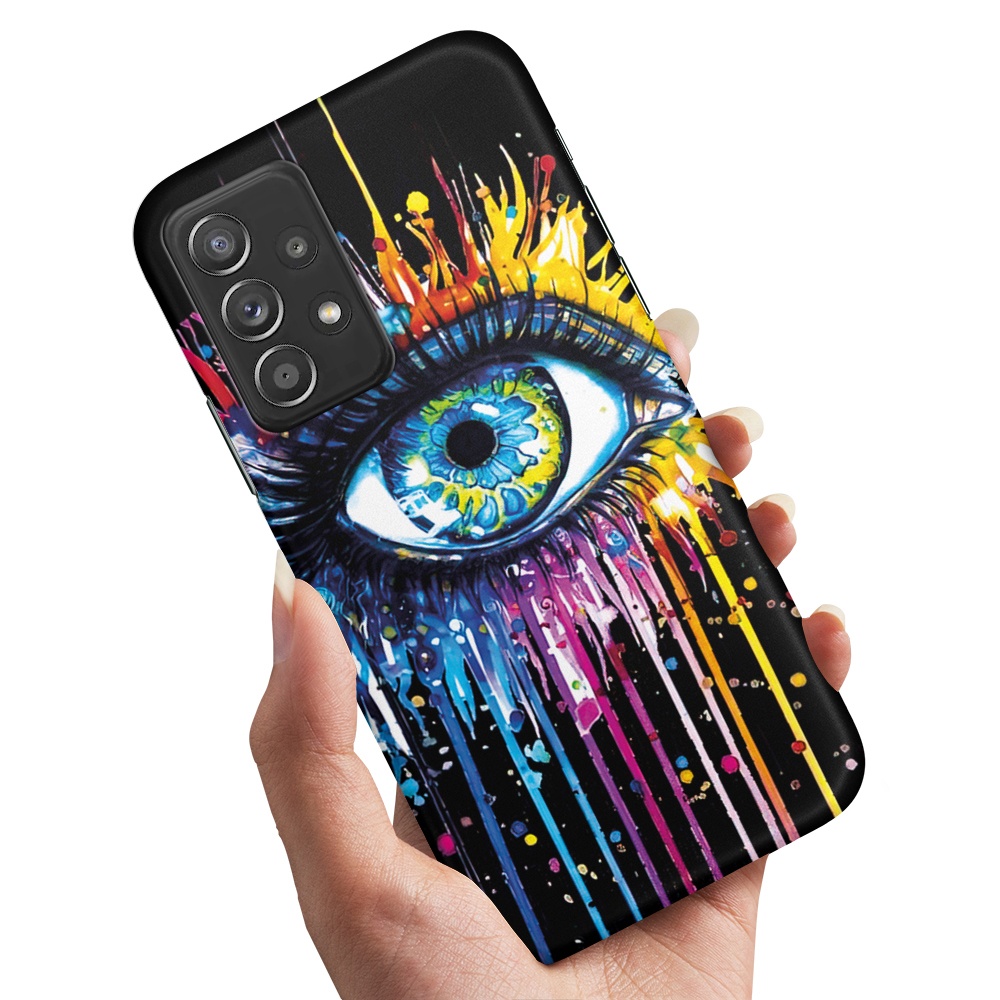 Skal / Mobilskal till Samsung Galaxy A53 - Rinnande Öga