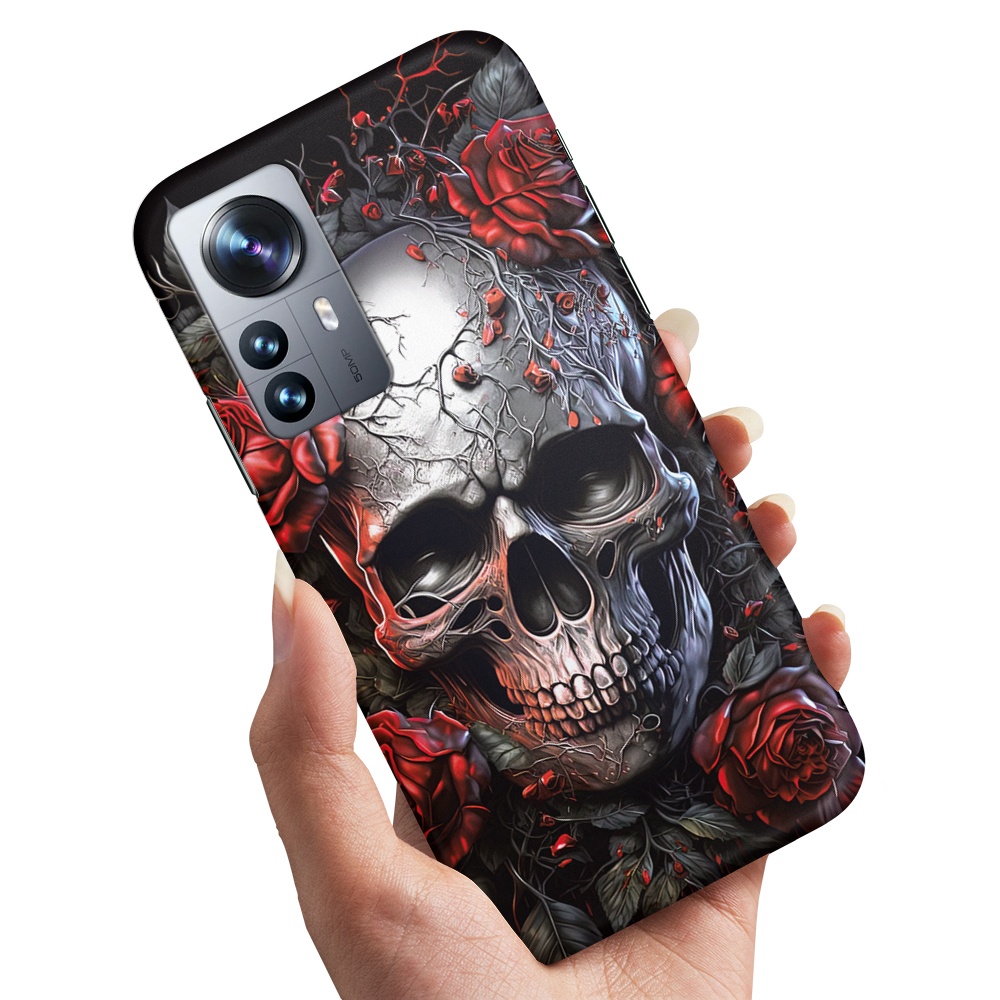 Skal / Mobilskal till Xiaomi 12 - Skull Roses