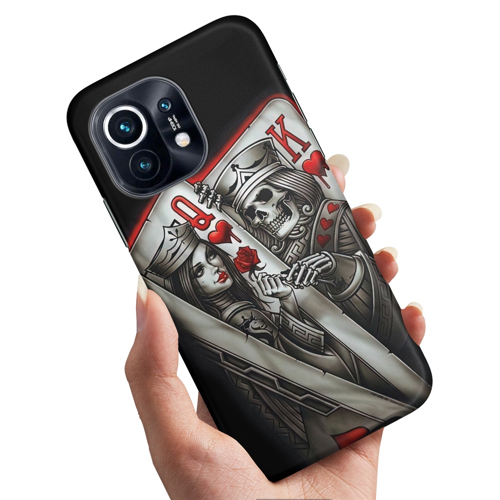 Skal / Mobilskal till Xiaomi Mi 11 - King Queen Kortlek