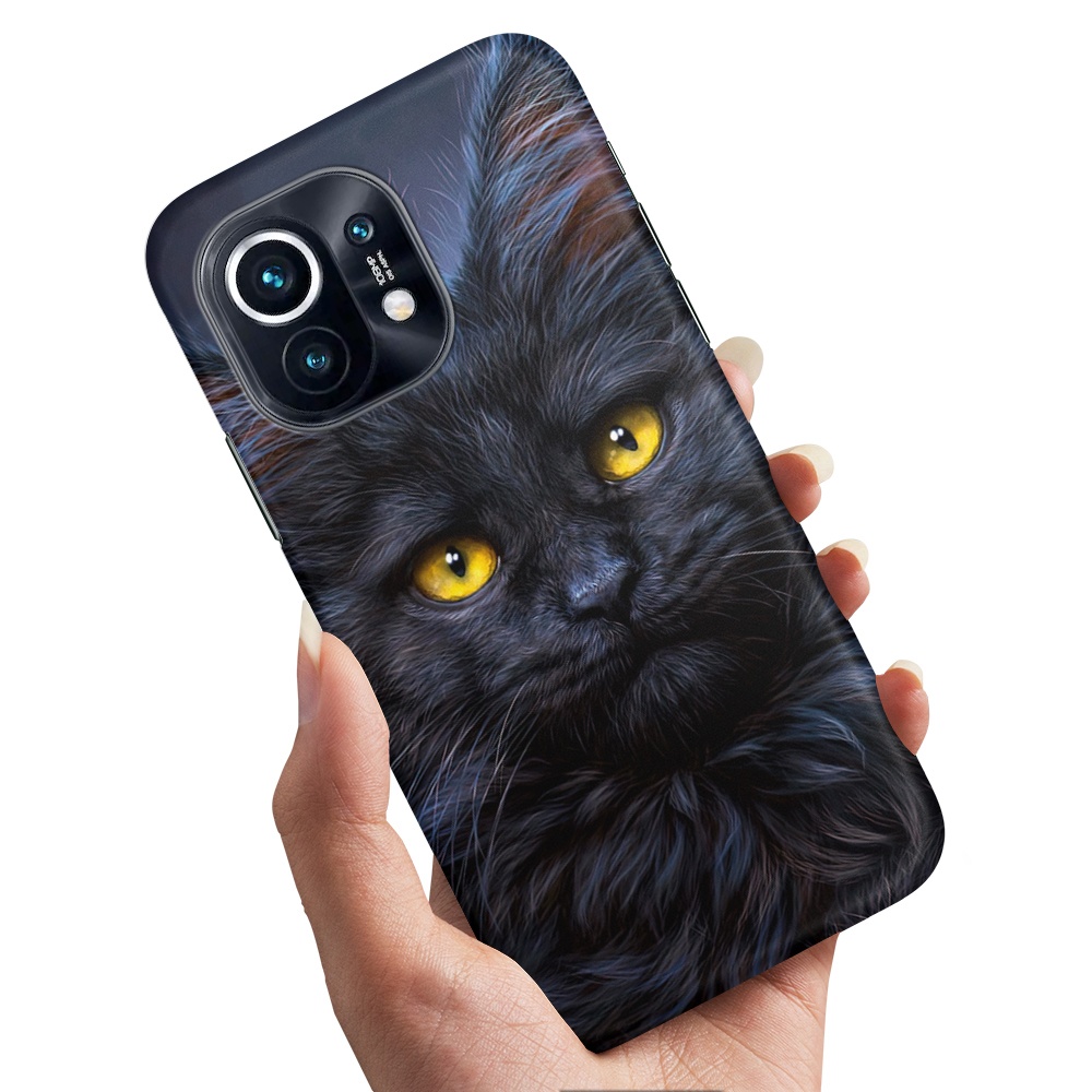 Skal / Mobilskal till Xiaomi Mi 11 - Svart Katt
