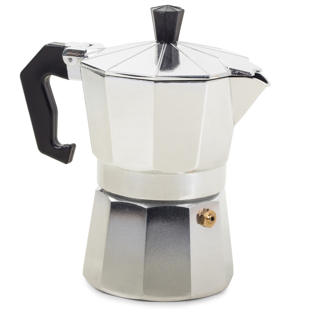 Kaffegräddkanna 3 kaffeöl 150ml aluminium