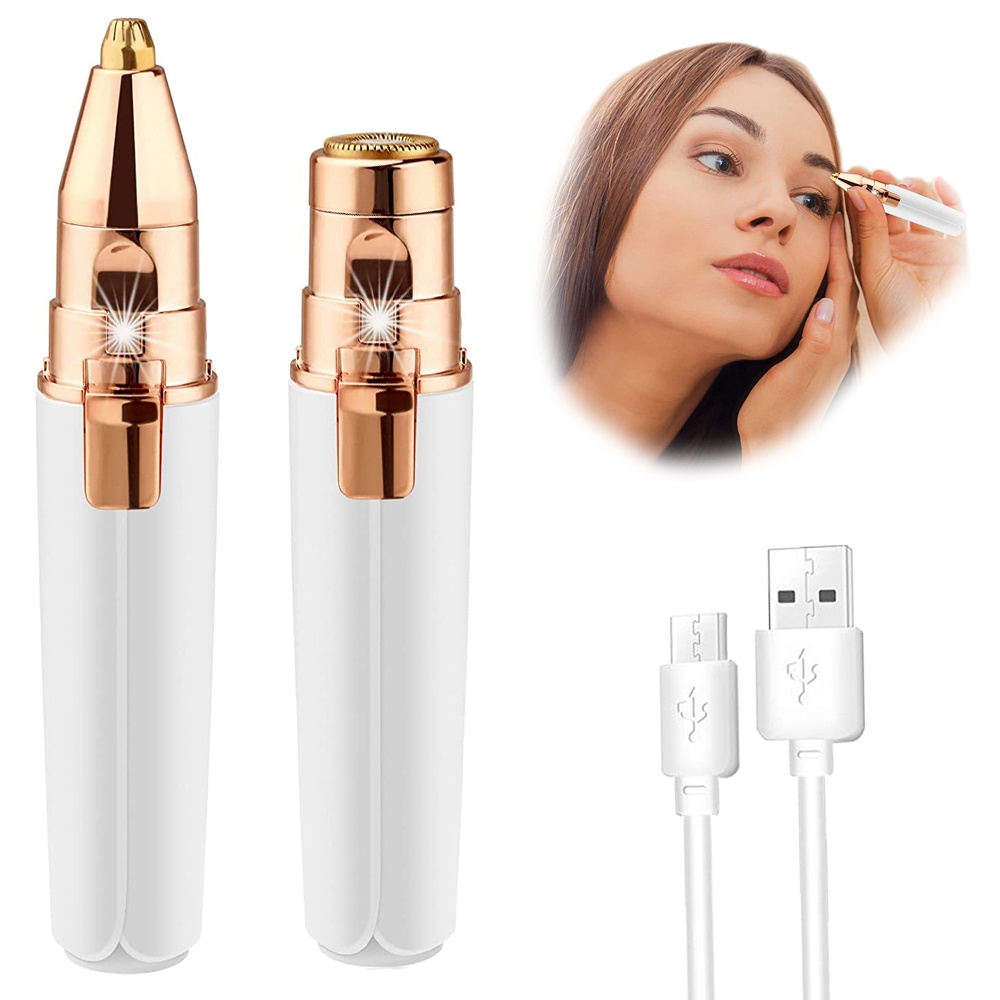Epilator -Trimmer för ögonbryn, ansiktshår, näshår