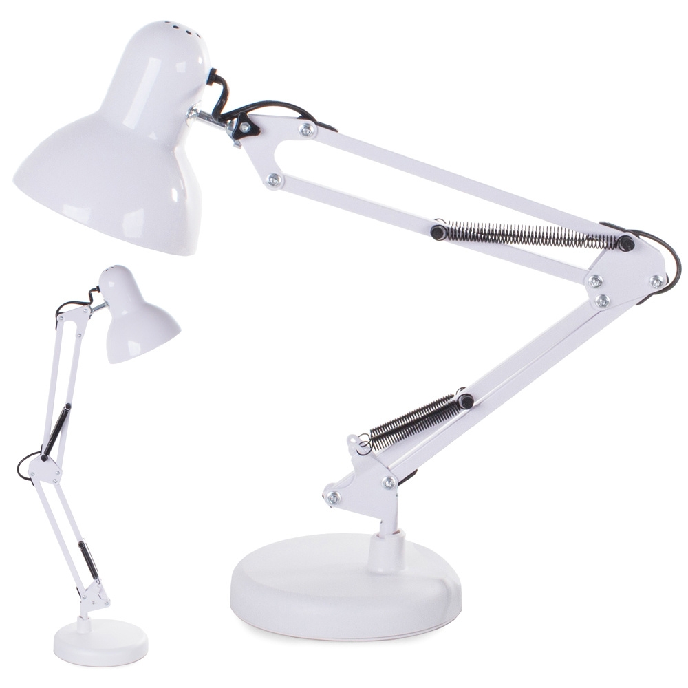 Skrivebordslampe med Arm - LED Bordlampe