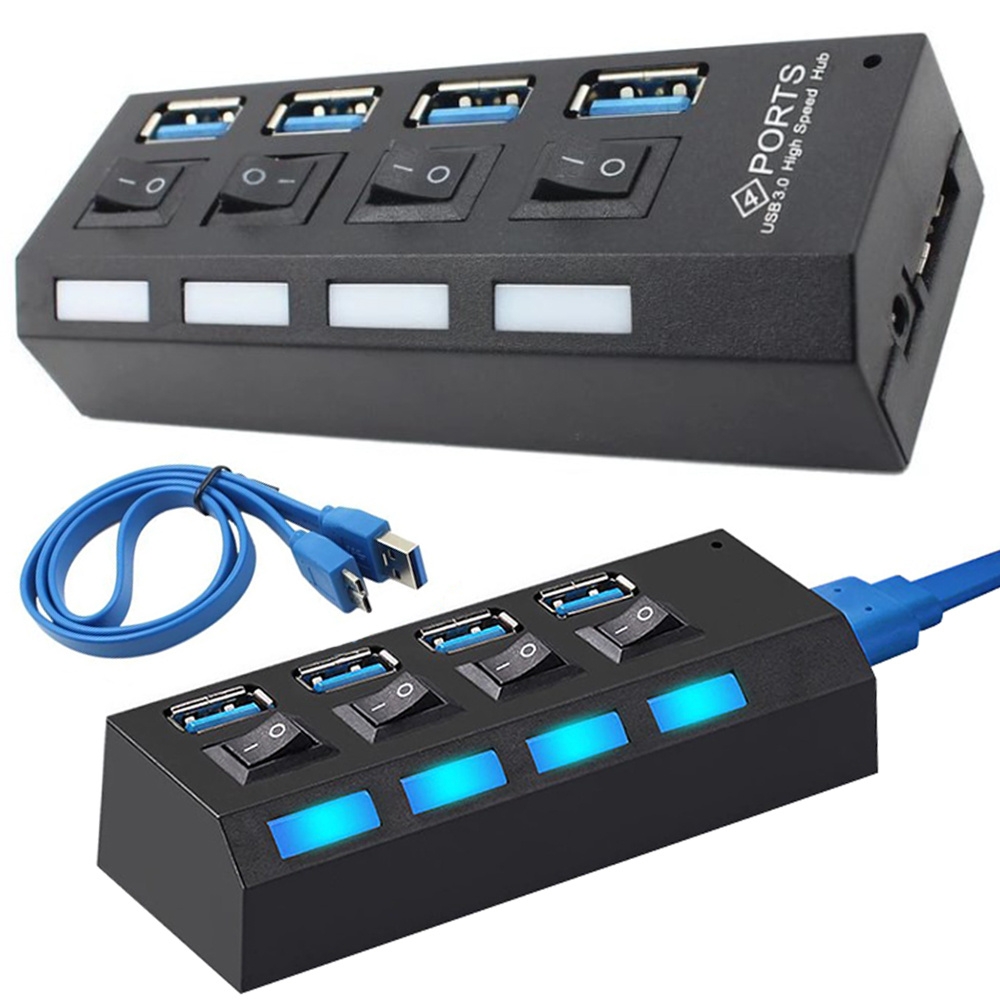 USB 3.0-hub - 4 porter