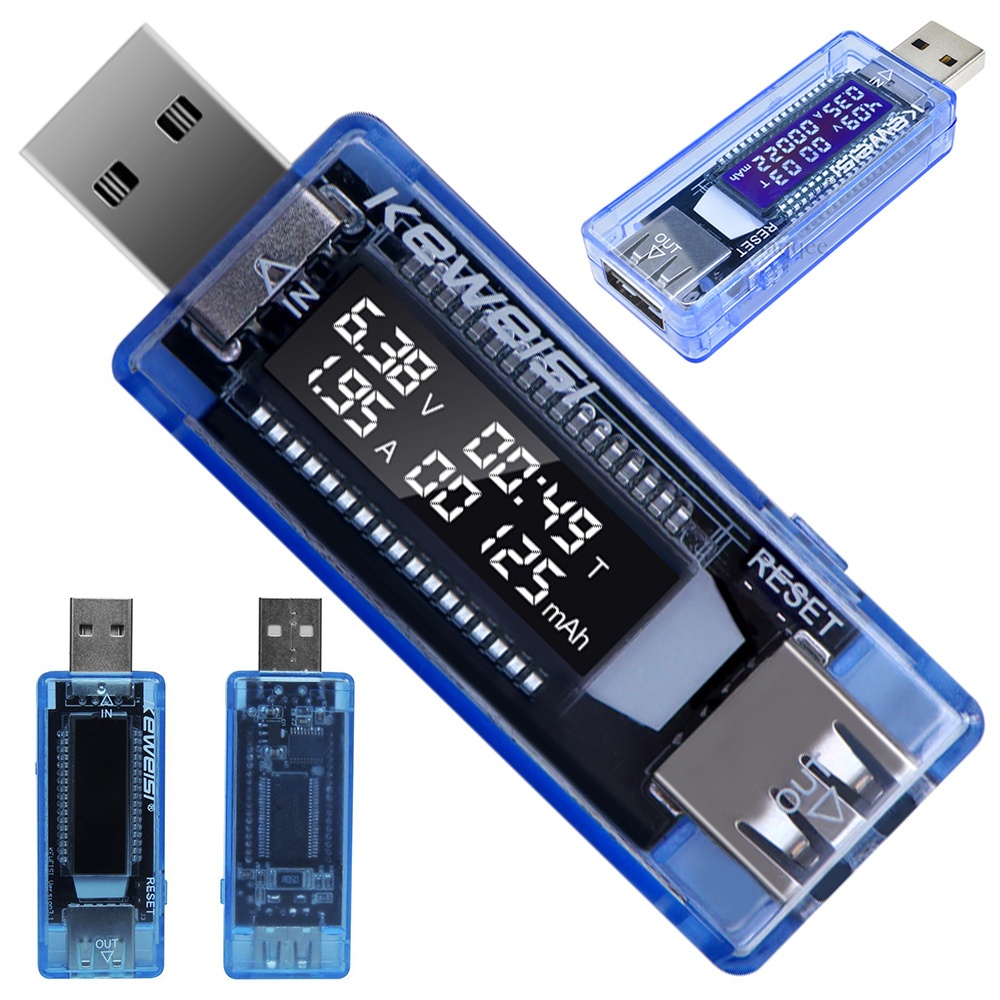 USB-tester - Voltmeter