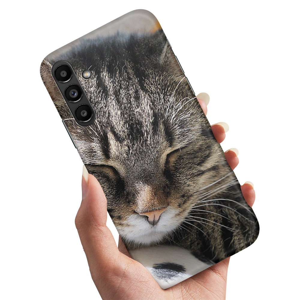 Skal / Mobilskal till Samsung Galaxy A15 - Sovande Katt