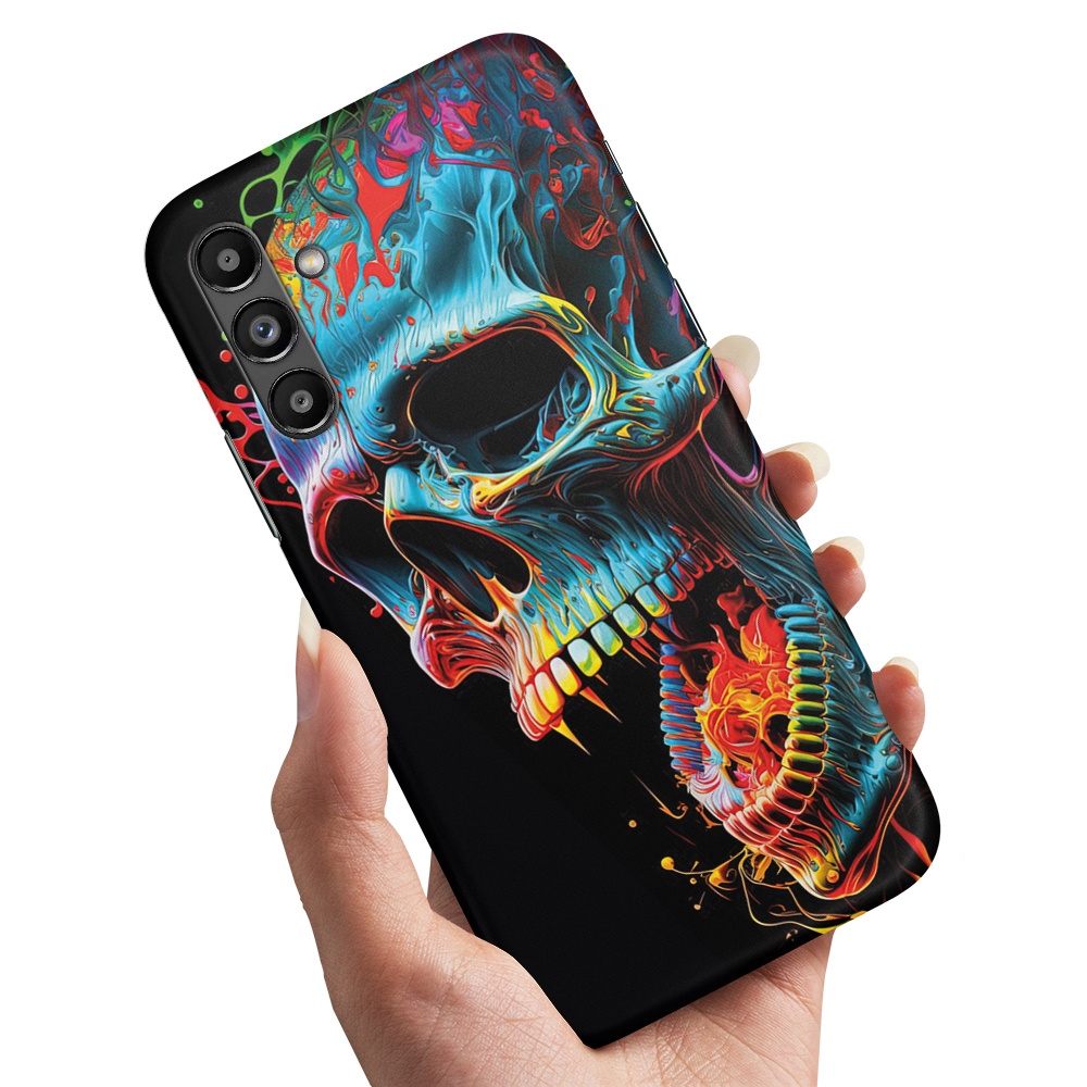 Samsung Galaxy A15 - Deksel/Mobildeksel Skull