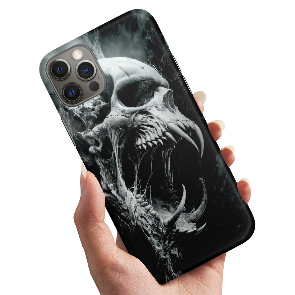 Skal / Mobilskal till iPhone 13 Pro Max - Skull
