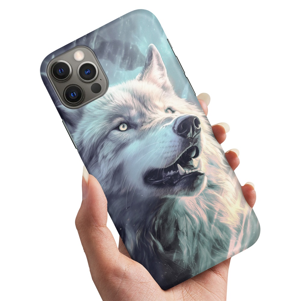 Skal / Mobilskal till iPhone 15 Pro Max - Wolf