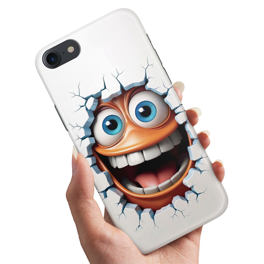 Skal / Mobilskal till iPhone 5 / 5S / SE - Emoji