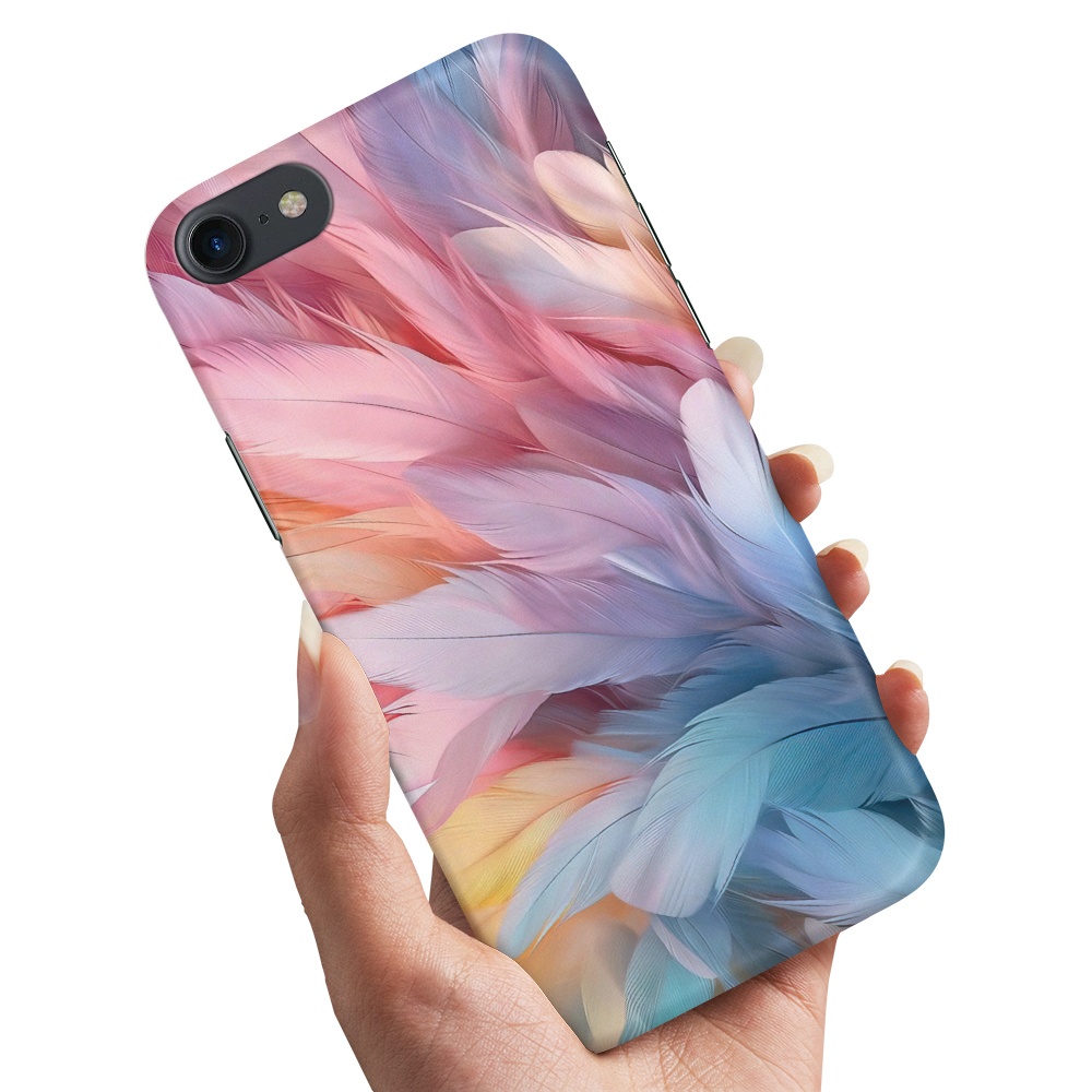 Skal / Mobilskal till iPhone 6 / 6s Plus - Feathers