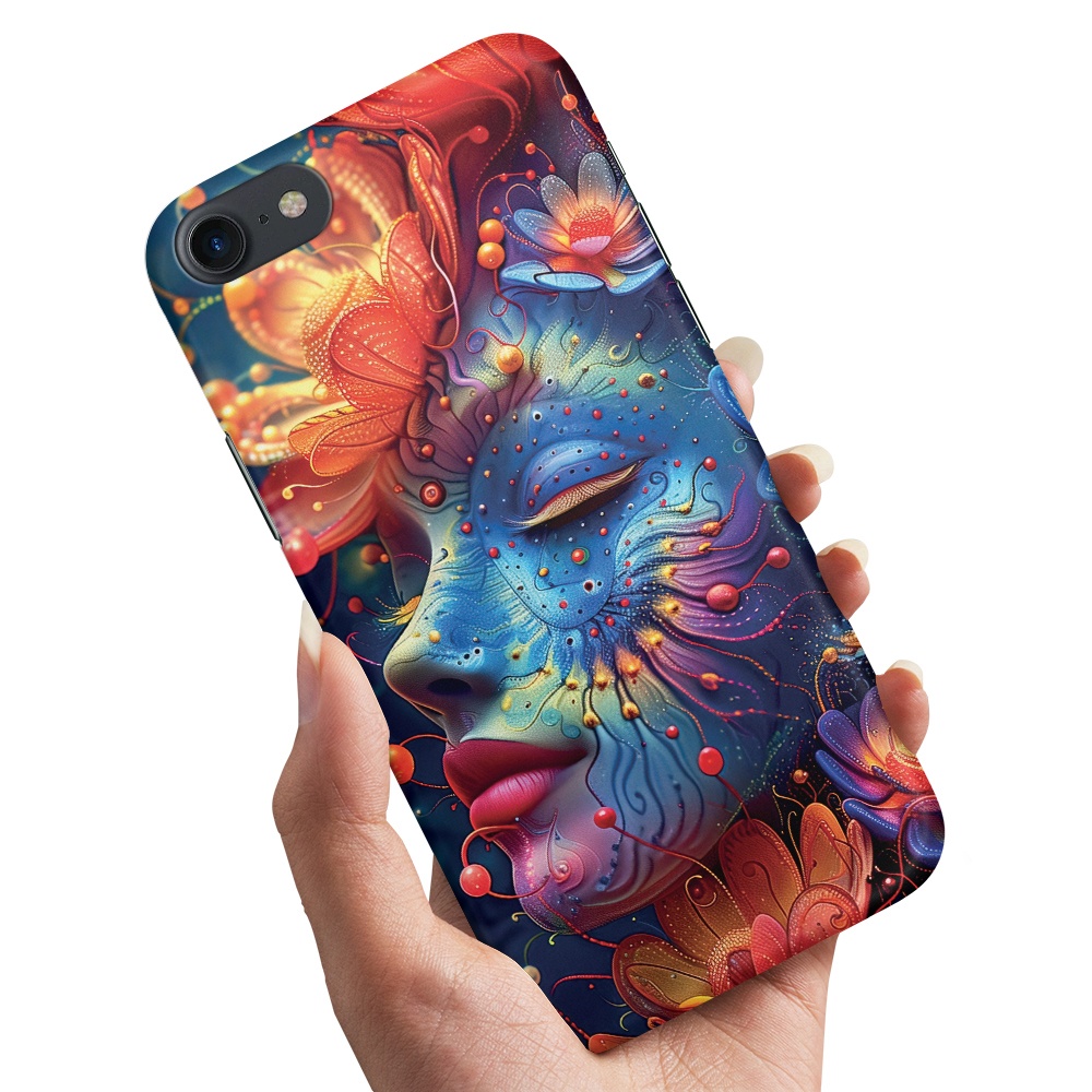 Skal / Mobilskal till iPhone 6 / 6s Plus - Psychedelic