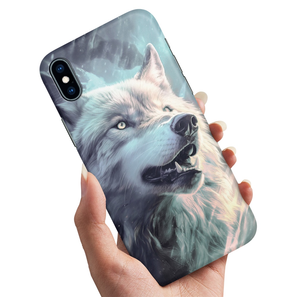 Skal / Mobilskal till iPhone X / XS - Wolf