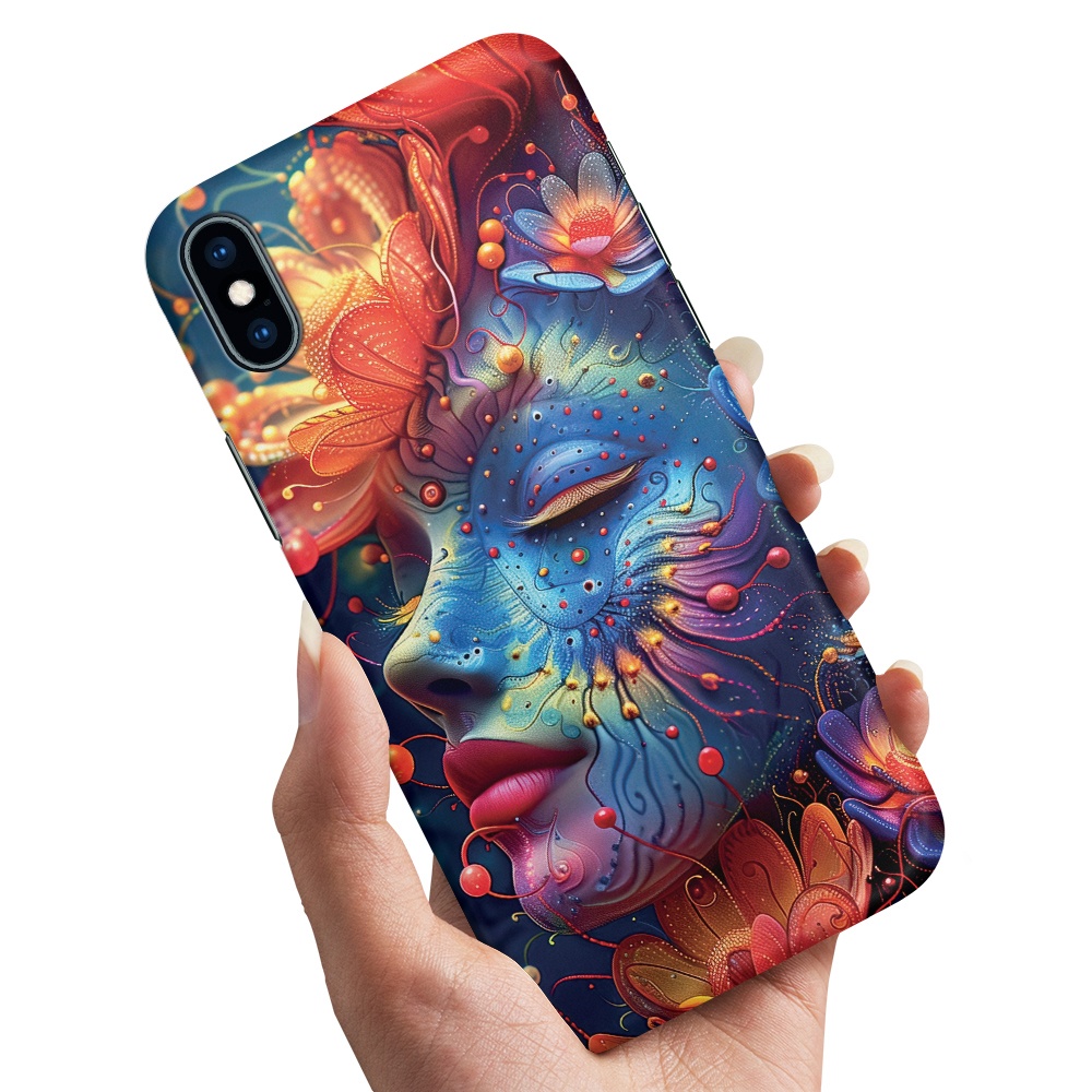 Skal / Mobilskal till iPhone XR - Psychedelic