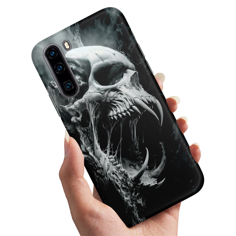 Skal / Mobilskal till OnePlus Nord - Skull