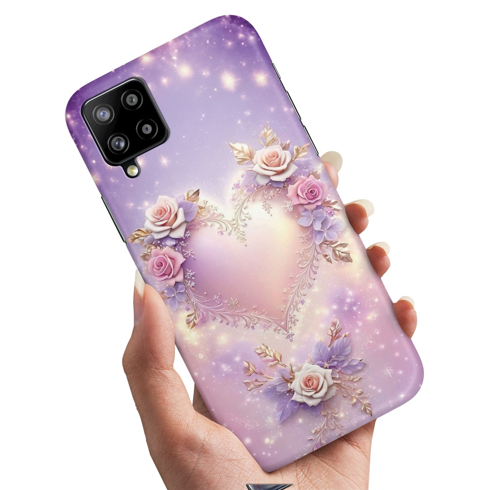 Skal / Mobilskal till Samsung Galaxy A12 - Heart