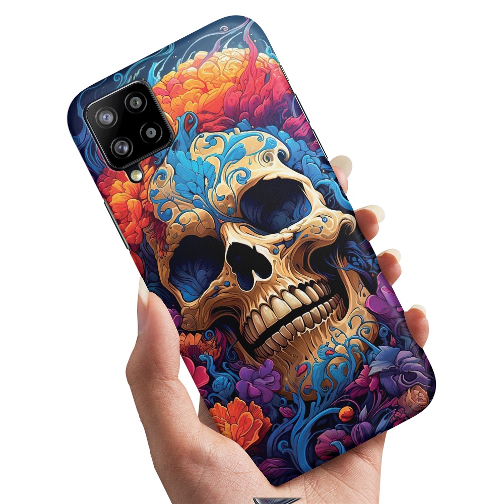 Skal / Mobilskal till Samsung Galaxy A42 - Skull