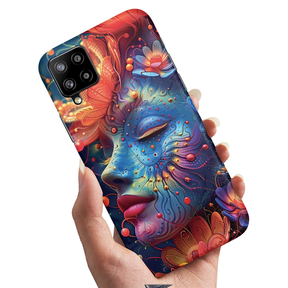 Skal / Mobilskal till Samsung Galaxy A42 - Psychedelic