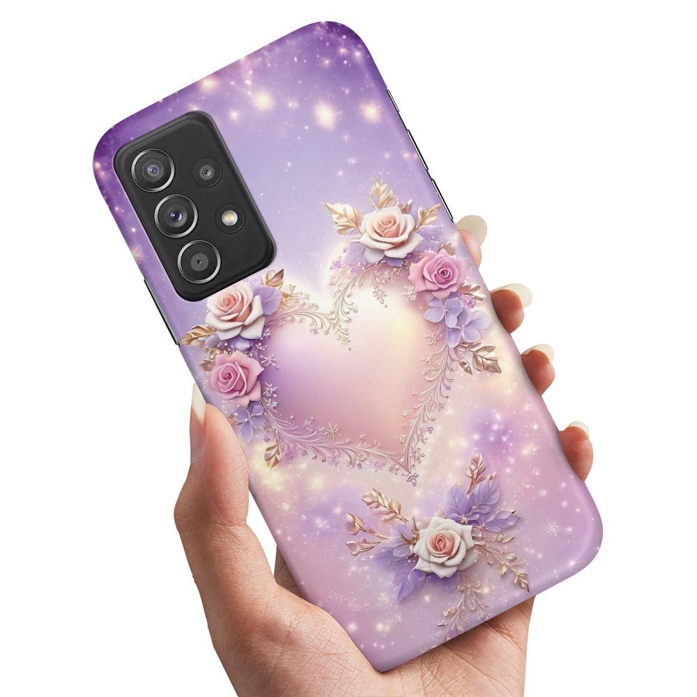Skal / Mobilskal till Samsung Galaxy A52 / A52s - Heart