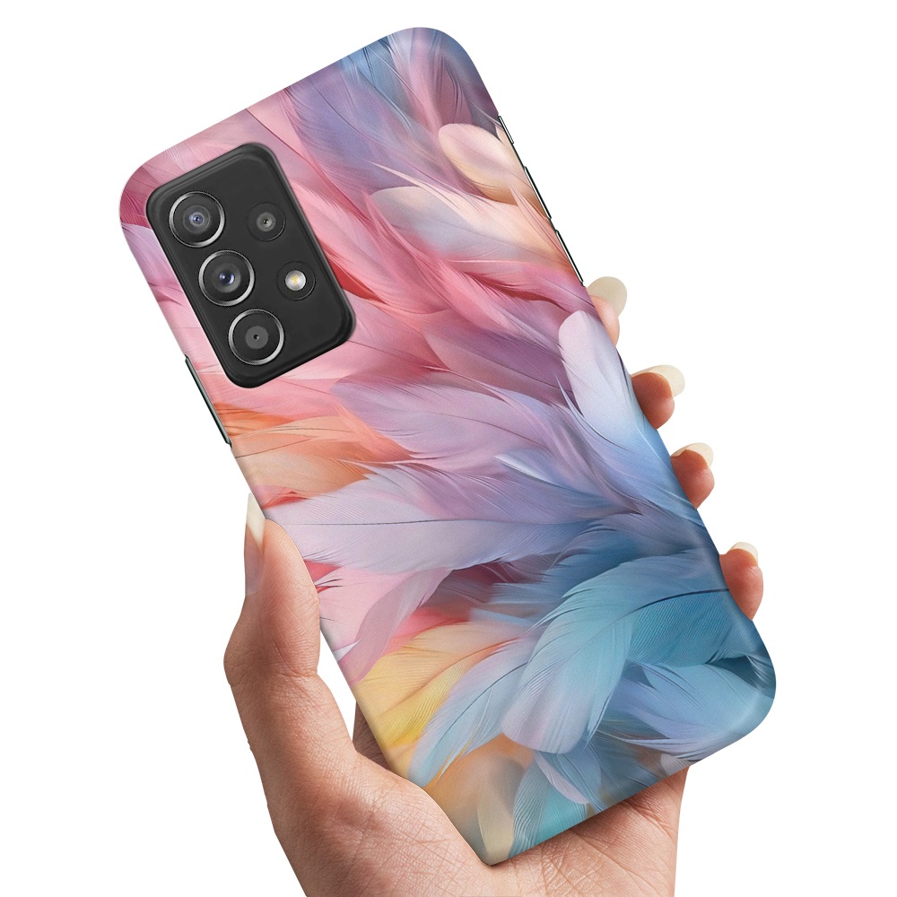 Skal / Mobilskal till Samsung Galaxy A53 - Feathers