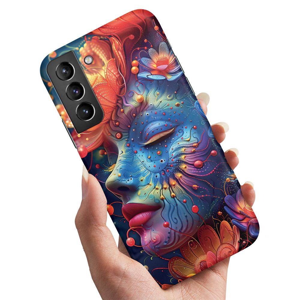 Skal / Mobilskal till Samsung Galaxy S21 Plus - Psychedelic