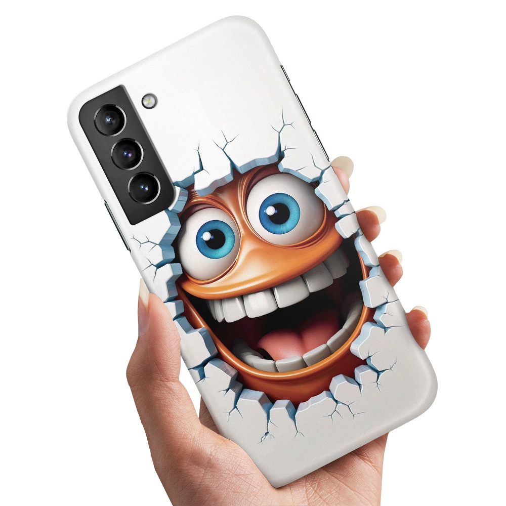 Skal / Mobilskal till Samsung Galaxy S21 Plus - Emoji