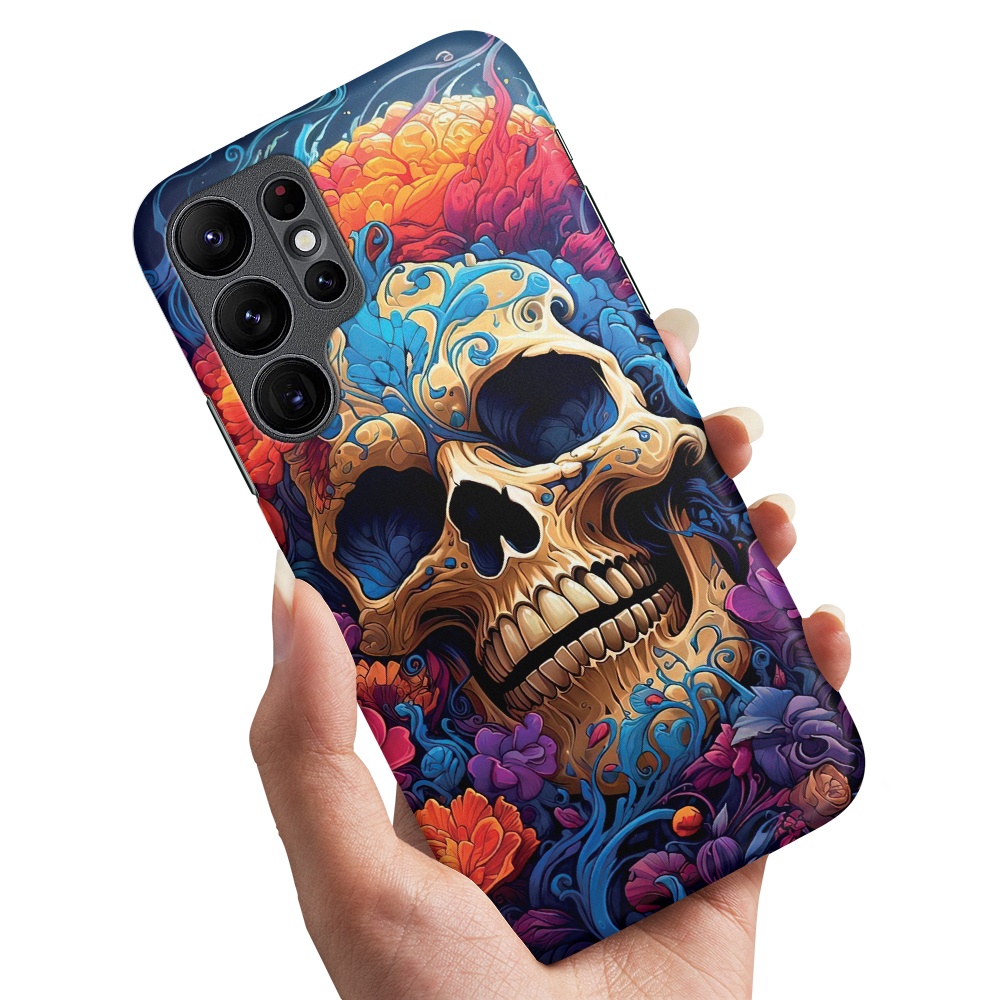 Skal / Mobilskal till Samsung Galaxy S23 Ultra - Skull