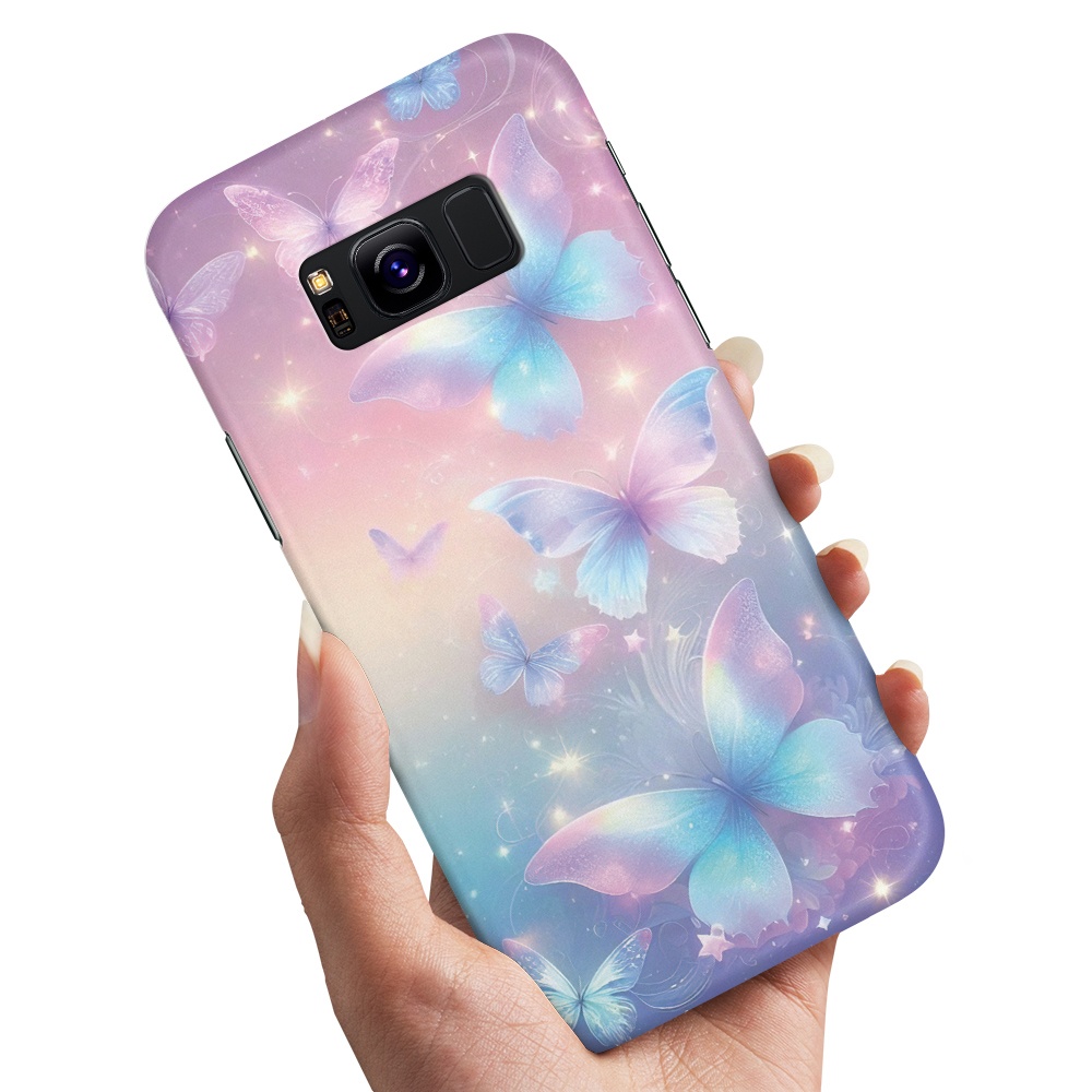 Skal / Mobilskal till Samsung Galaxy S8 - Butterflies