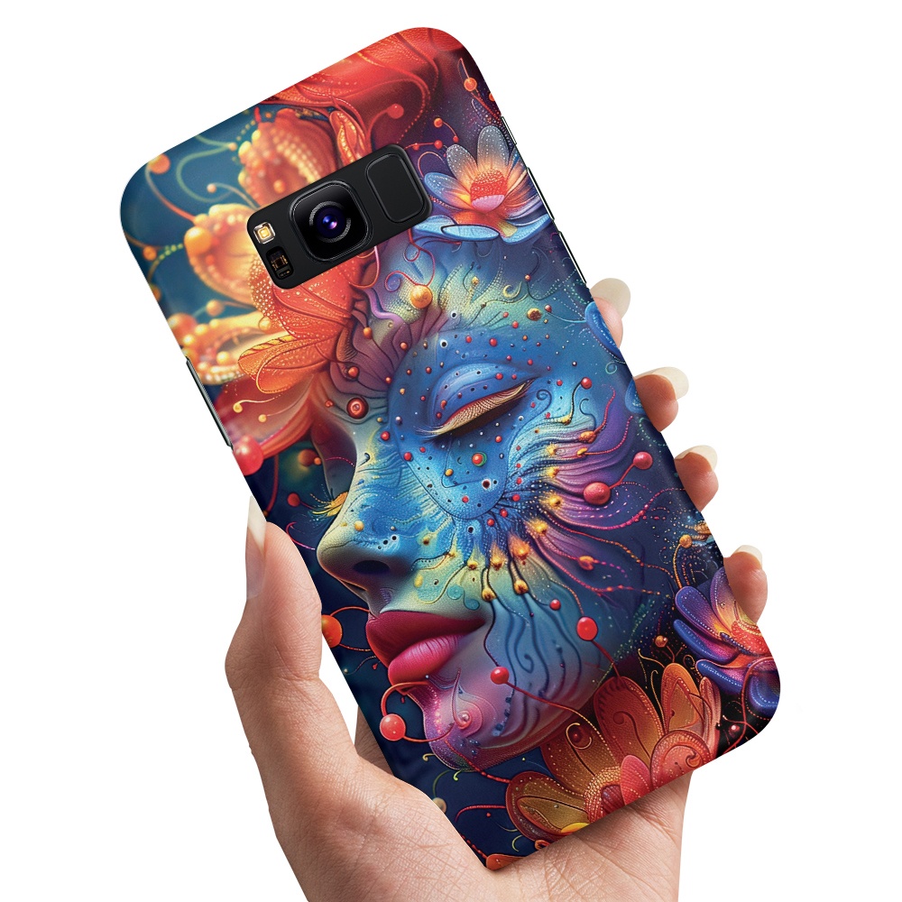 Skal / Mobilskal till Samsung Galaxy S8 - Psychedelic