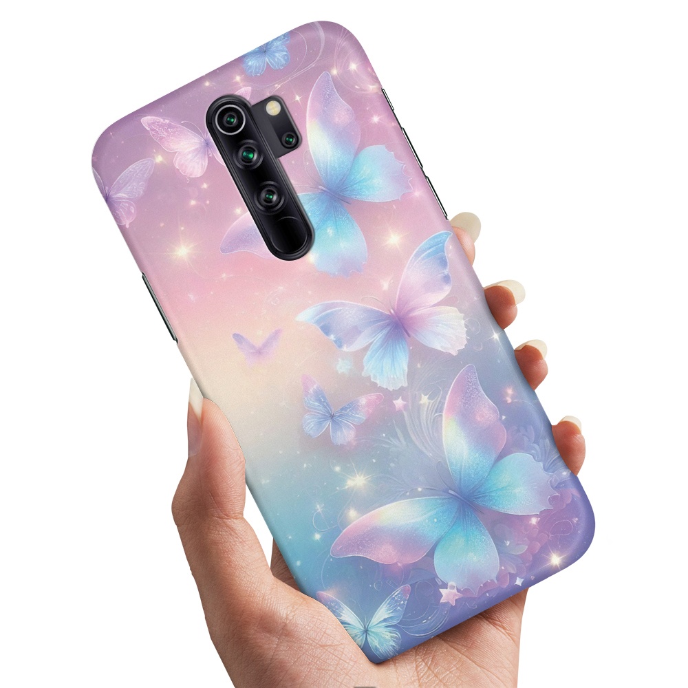 Skal / Mobilskal till Xiaomi Redmi Note 8 Pro - Butterflies