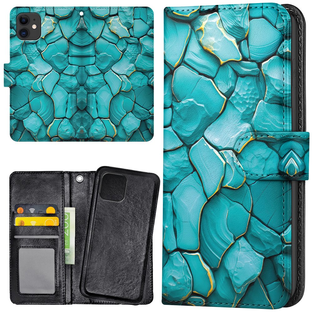 iPhone 12 Mini - Plånboksfodral/Skal Stones