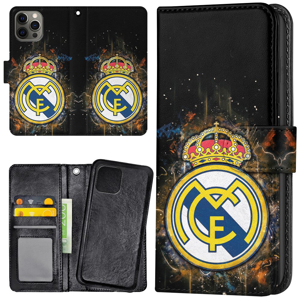 iPhone 15 Pro Max - Plånboksfodral/Skal Real Madrid