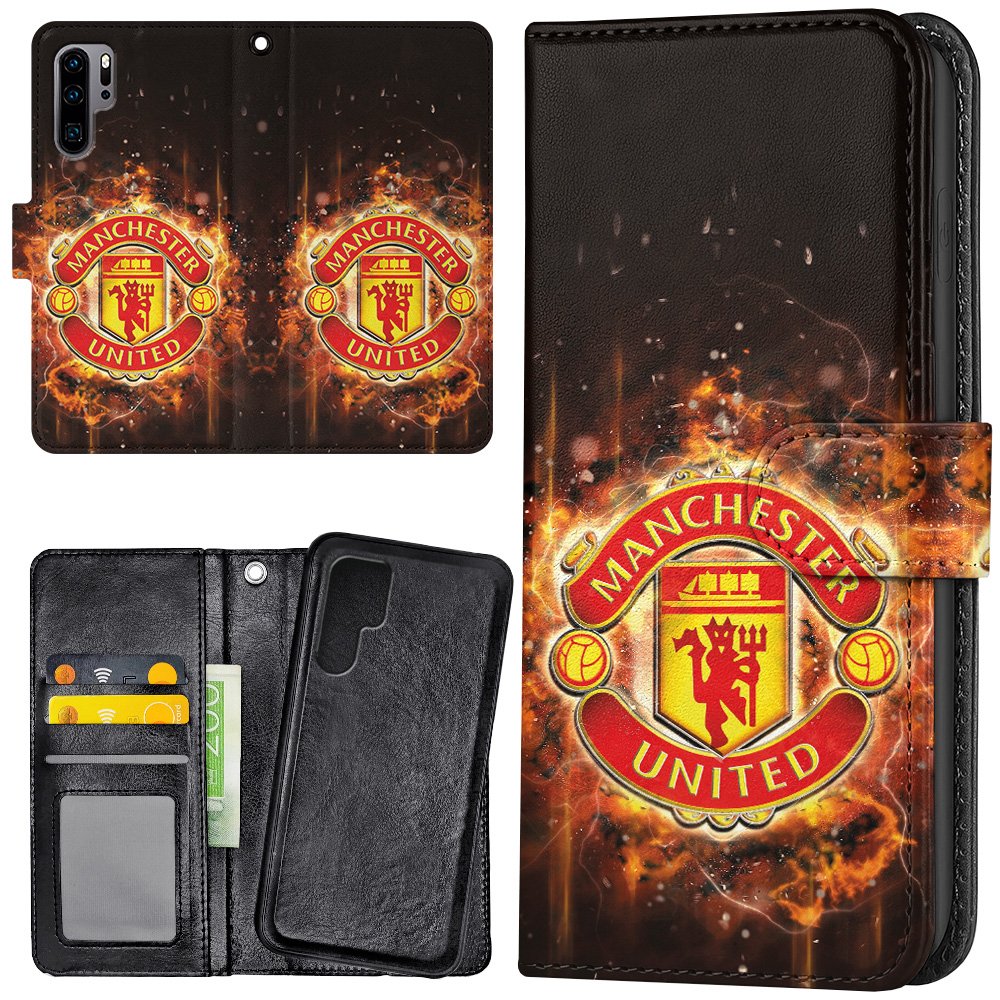 Galaxy Note 10 - Plånboksfodral/Skal Manchester United