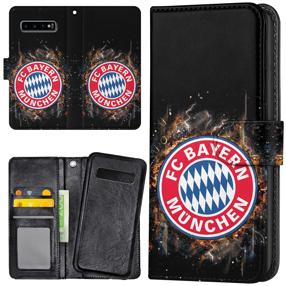 Galaxy S10 Plus - Plånboksfodral/Skal Bayern München