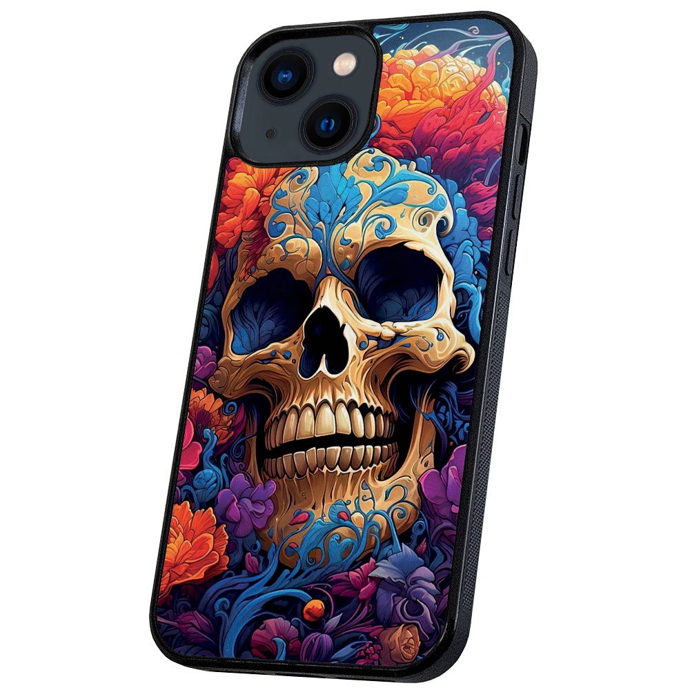 iPhone 14/15 Plus - Skal/Mobilskal Skull