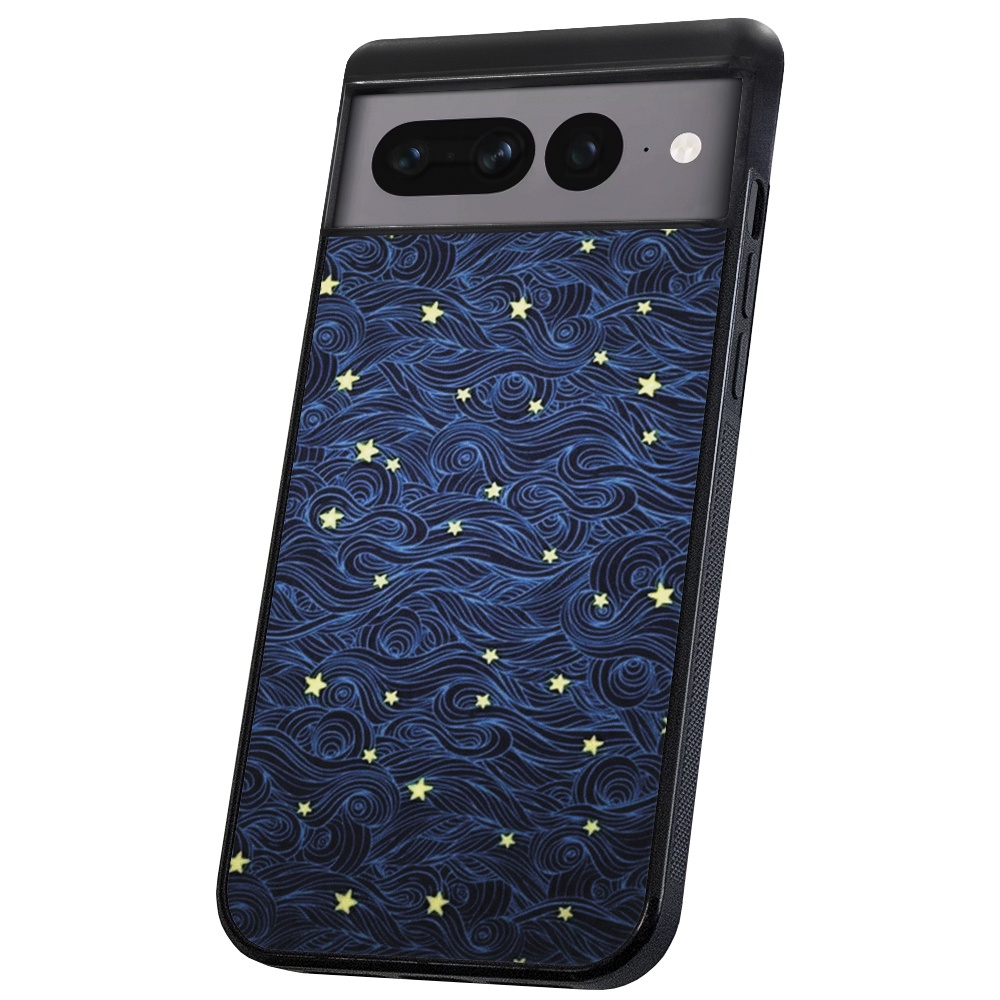 Pixel 8A - Skal/Mobilskal Stjärnmönster