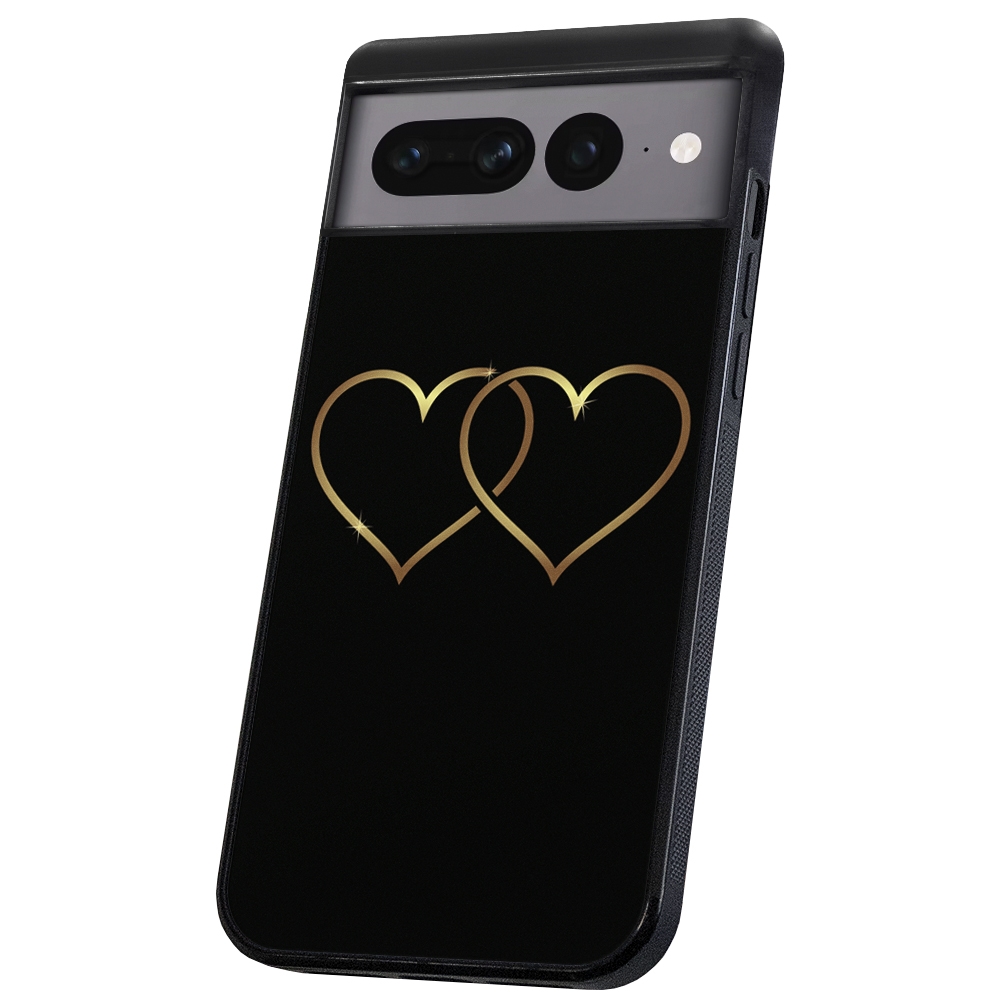 Pixel 8A - Skal/Mobilskal Double Hearts