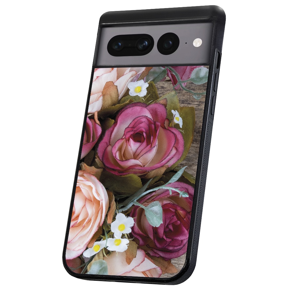 Pixel 8A - Skal/Mobilskal Blommor