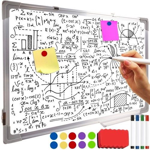 Whiteboardtavla med Tillbehör / Whiteboard - 60x40cm
