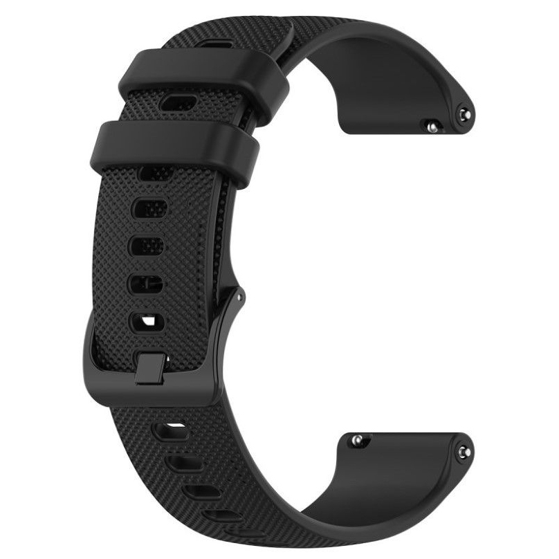 20 mm Kellonranneke - Garmin Forerunner 165/245/645, Venu Sq, Samsung Galaxy Watch, Huawei GT2/GT3 42 mm, Amazfit GTS ym.