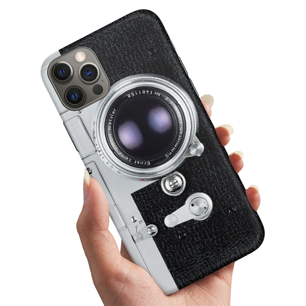 Skal / Mobilskal till iPhone 16 Pro - Retro Kamera