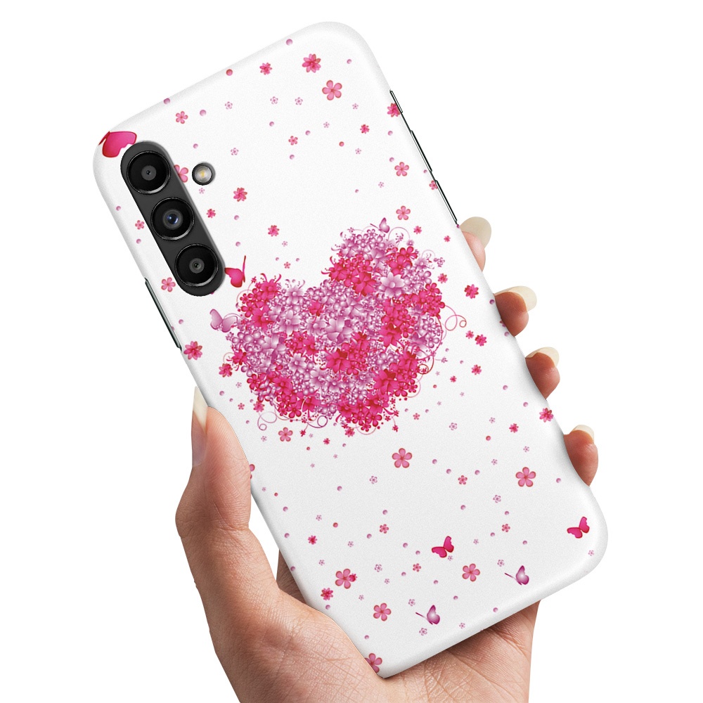 Skal / Mobilskal till Samsung Galaxy A16 - Blomhjärta