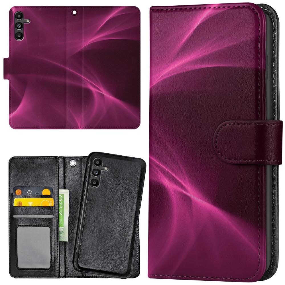 Samsung Galaxy A55 5G - Plånboksfodral/Skal Purple Fog